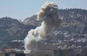 ઈઝરાયેલે સીરિયાના લશ્કરી હેડક્વાર્ટર પર કર્યો ભીષણ હુમલો; ભારે નુકસાનની આશંકા, સામે આવ્યો વીડિયો