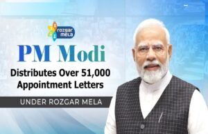 વડાપ્રધાન નરેન્દ્ર મોદી આજે 51 હજાર યુવાનોને નોકરીના નિમણૂંક પત્ર આપશે